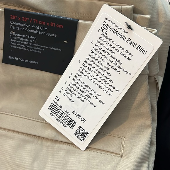 * Lululemon Commission Slim-Fit Pant - Picture 6 of 7
